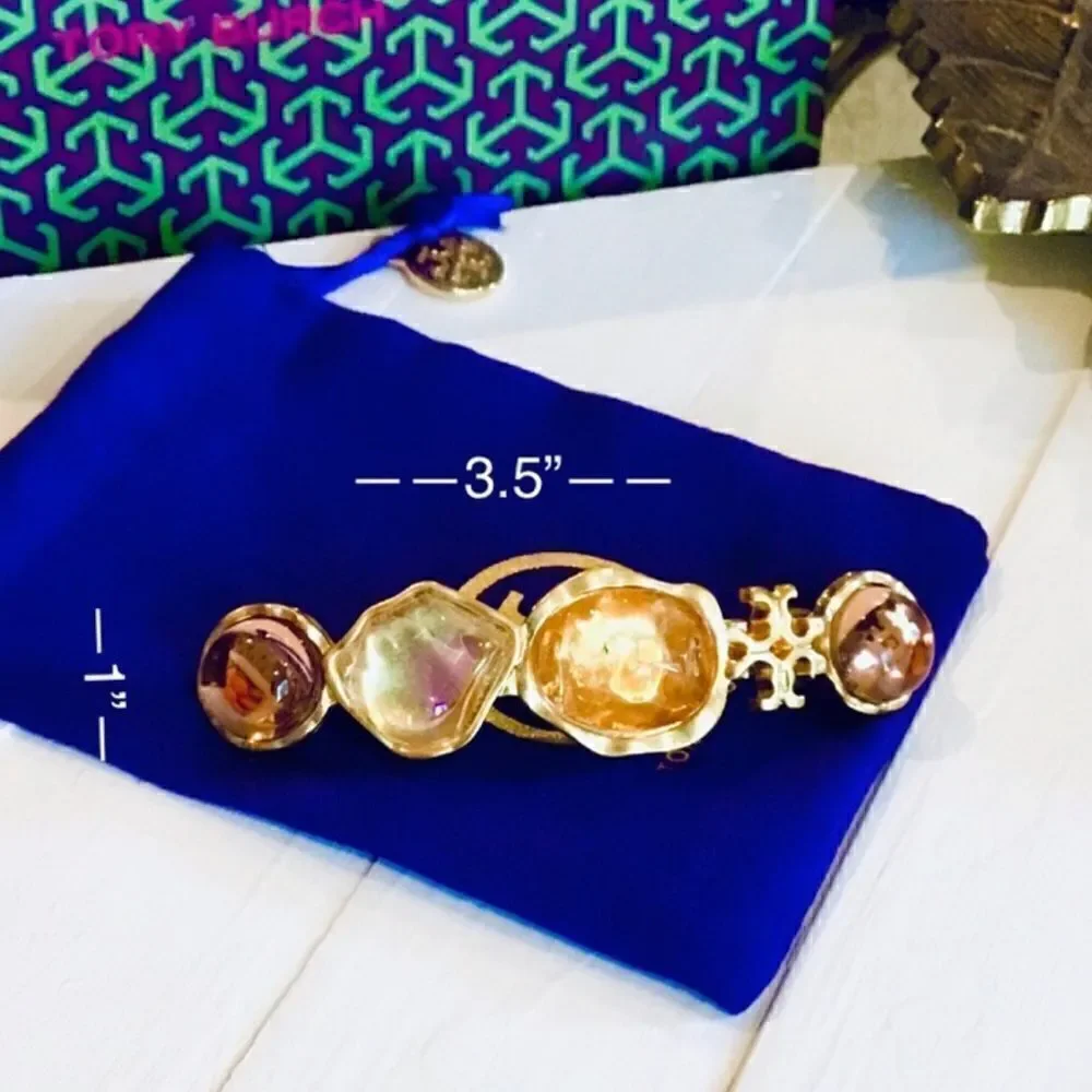TORY BURCH KIRA HAIR BARRETTE